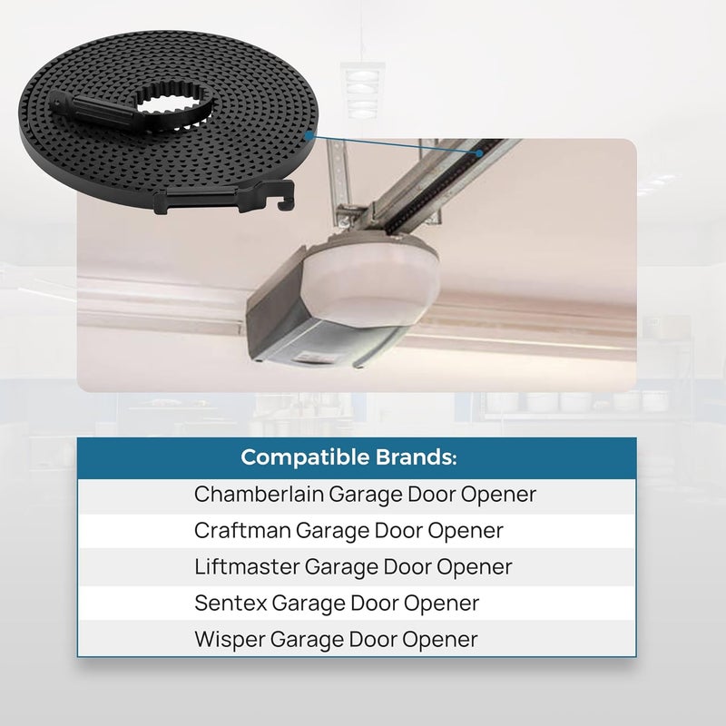 PETOX Upgrade 41A5250 41AB050-2 Belt for 7ft High Garage Door, 237" Garage Door Opener Belt Compatible with Chamberlain Craftsman LiftMaster Sentex Whisper Garage Door Opener Models WD822KD 248739 248754 - Image 4
